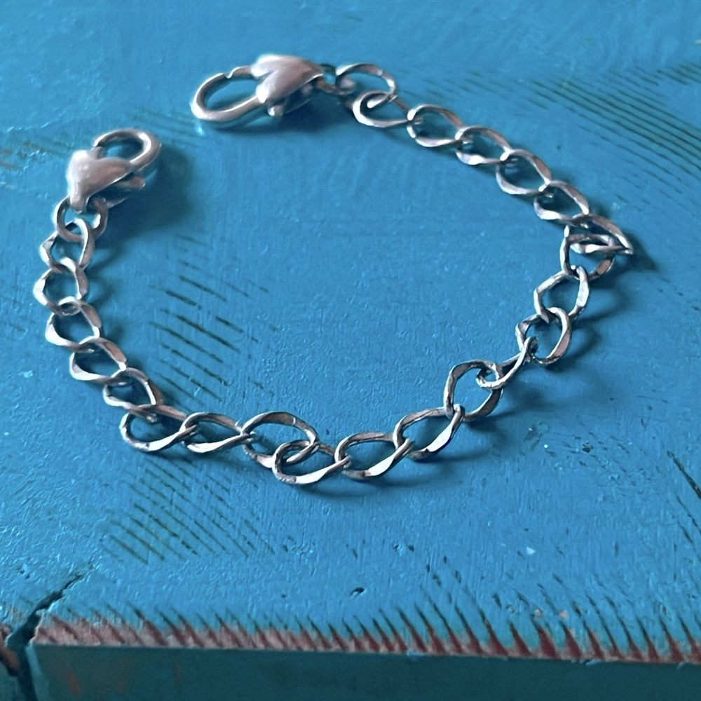 Brighton Silver tone Necklace or bracelet Chain Extender 7” - Picture 2 of 2